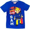 Fireman Sam children's short t-shirt 2-piece set 110/116 cm