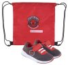 Spiderman street shoes with gym bag 26