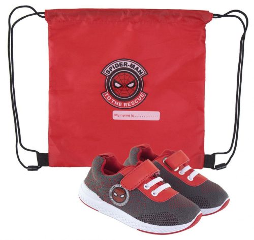 Spiderman street shoes with gym bag 27