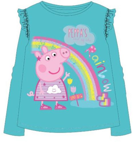 Peppa Pig Rainbow children's long shirt, top 116 cm