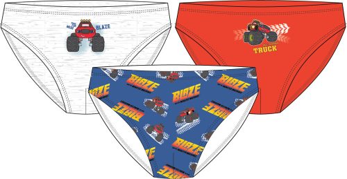 Blaze children's underwear, 3 pack 110/116 cm