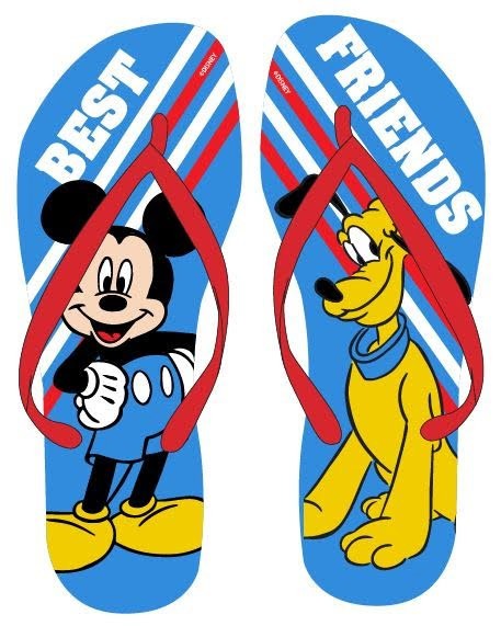 Donald duck hot sale flip flops