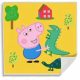 Peppa Pig Dino Magic Hand Towel, Face Towel, 30x30cm