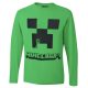 Minecraft children's long-sleeve t-shirt, top 10 years