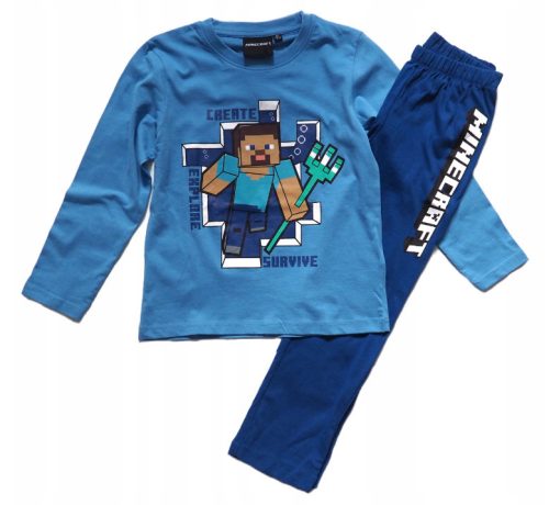 Minecraft children's long pajamas 10 years