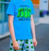 Minecraft children's short pajamas 10 years