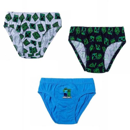 Minecraft children's underwear, bottoms 3 pieces/pack 10 years