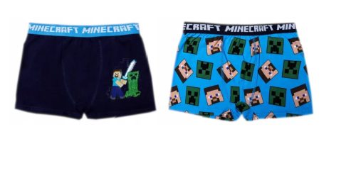 Minecraft children's boxer shorts 2 pieces/package 6 years