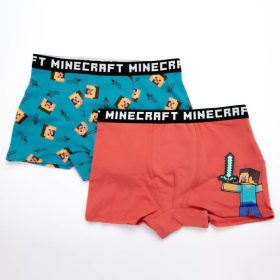 Minecraft kids boxer shorts 2 pieces/pack 10 years - Javoli Disney Onl