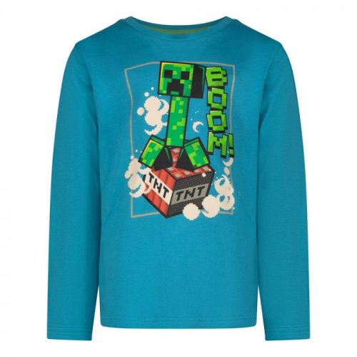 Minecraft children's long sleeve shirt, top 10 years