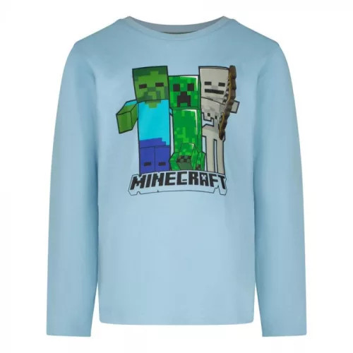 Minecraft Trio children's long-sleeve shirt, top 12 years