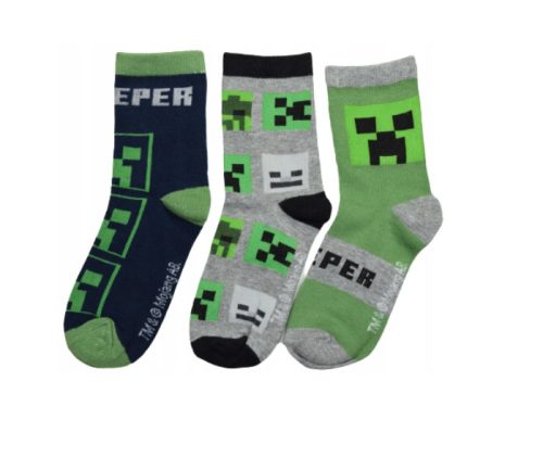 Minecraft Skeleton kids' socks 31/34