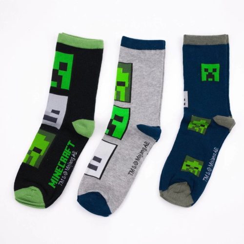 Minecraft Zombie Kids Socks 35/38