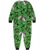 Minecraft children's long pajamas, overalls 3/4 years