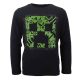 Minecraft Dark children's long-sleeve t-shirt, top 10 years