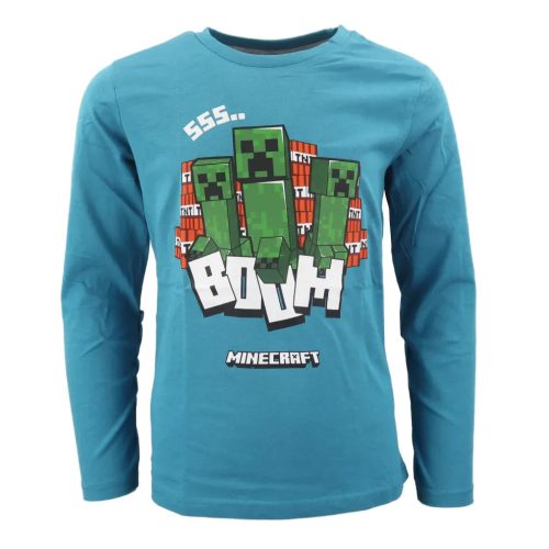 Minecraft Creeper children's long-sleeve shirt, top 12 years