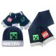 Minecraft Explosive children's hat, scarf, and glove set 56 cm