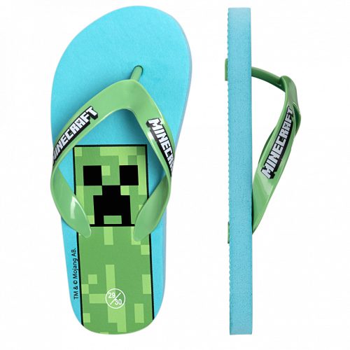 Boys best sale slippers minecraft