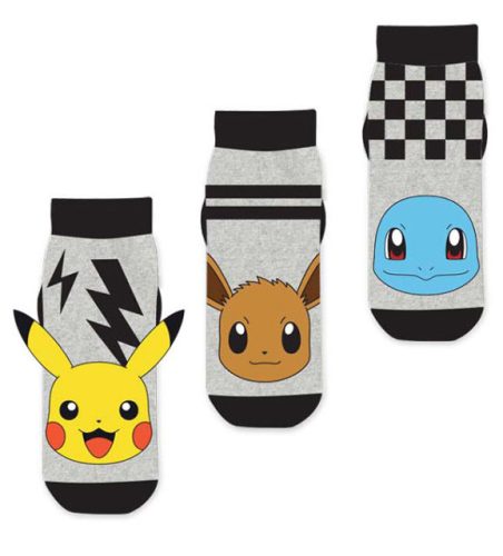 Pokémon kids low cut socks 23/26