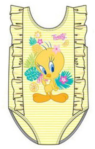 The Looney Tunes Tweety baby swimsuit, swimming 12 months