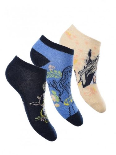 Disney Frozen kids' no-show socks 23/26