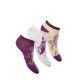 Disney Frozen kids' no-show socks 31/34