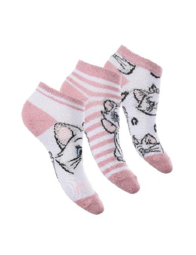 Disney Marie cat children's no-show socks 31/34