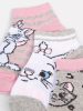 Disney Marie cat kids ankle socks 23/26