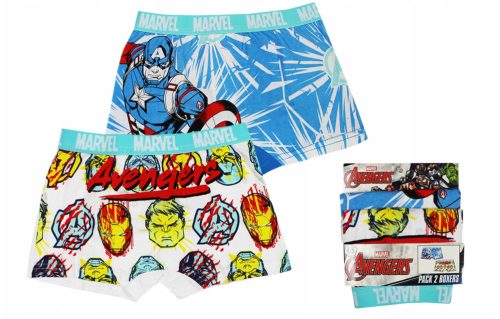 Avengers children's boxer shorts 2 pieces/pack 6/8 years