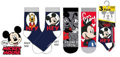 Disney Mickey  children's socks 31/34