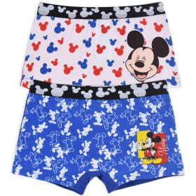 Mickey Mouse Toddler Boys' Brief Underwear, 3 Pack