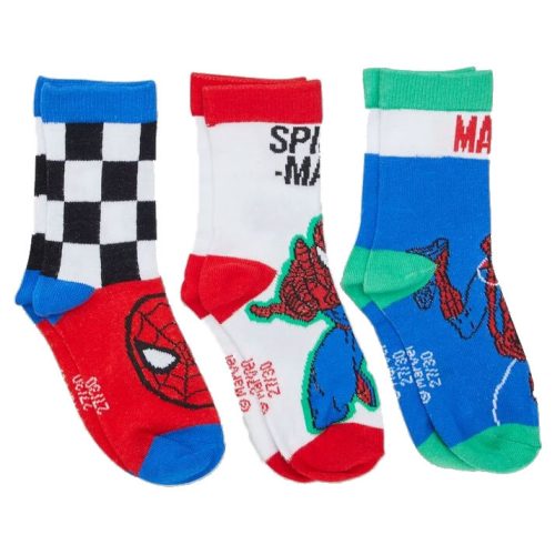 Official Marvel - Spider-Man - Crew Socks (3Pack): Buy Online on Offer