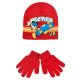 Disney Mickey  Skate children's hat + glove set 52 cm