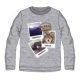 Ushuaia Pictures  Grey Home T-Shirt for Men S