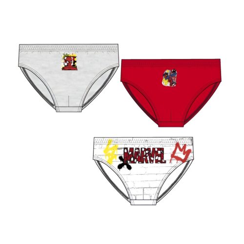 Spiderman Hero kids lingerie, underwear 3 pieces/pack 5/6 years