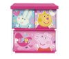 Peppa Pig 3-compartment toy storage rack 53x30x60 cm