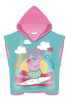 Peppa Pig Sunshine beach towel poncho 55x110cm (fast dry)