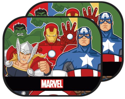 Avengers sunscreen for windows, 2 pieces