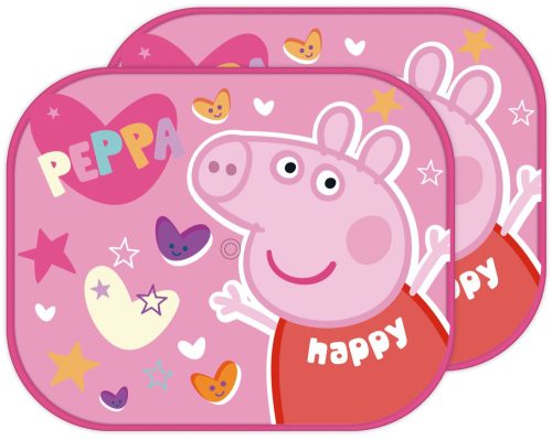 Peppa Pig Happy sunshade for window, 2 pcs