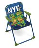 Teenage Mutant Ninja Turtles NYC foldable camping chair 38x32x53 cm