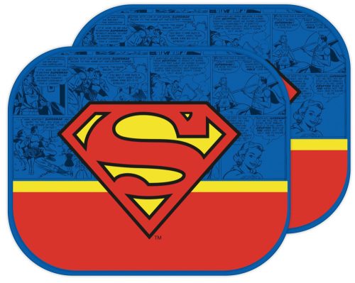 Superman sunvisor for window 2 pcs.