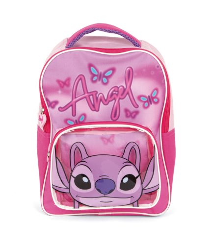 Disney Lilo and Stitch Pink Angel backpack, bag 30 cm