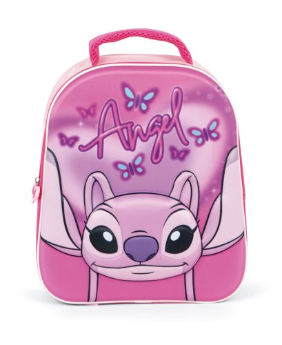 Disney Lilo and Stitch Pink Angel 3D backpack, bag 32 cm