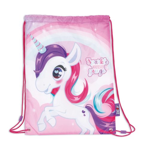 Unicorn Sparkle sports bag, gym bag 44 cm