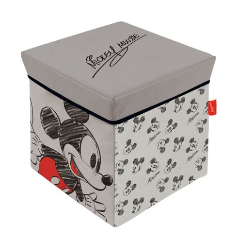 Disney Mickey Grey toy storage 30×30×30 cm