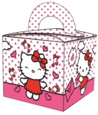 Hello Kitty Dots gift box, party box