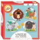 Farm  shape puzzle 4 in 1