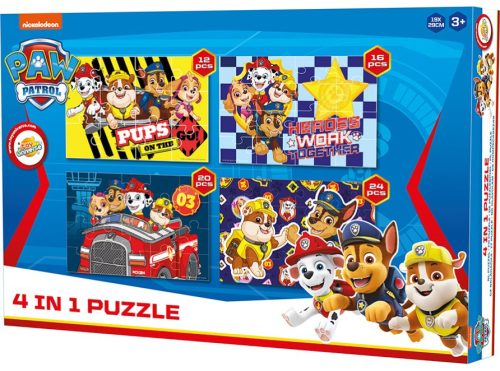 Paw Patrol puzzle 4-in-1