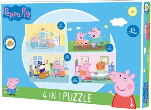 Peppa Pig 4-in-1 Puzzle