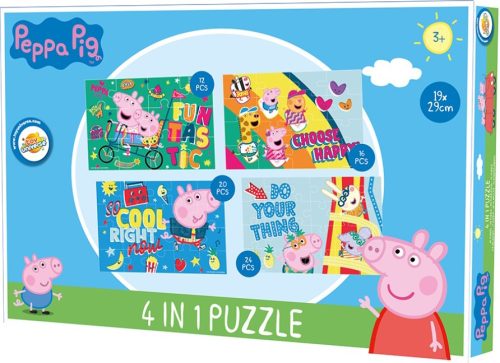 Peppa Pig 4-in-1 puzzle